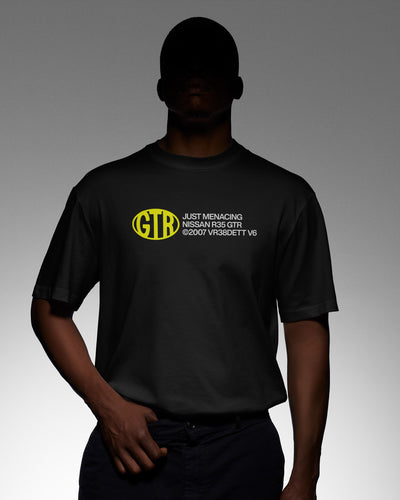 GTR Oval Tee (Yellow)