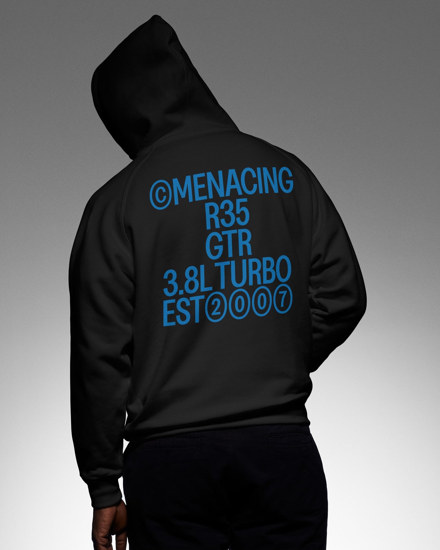 Menacing Turbo Hoodie (Blue)