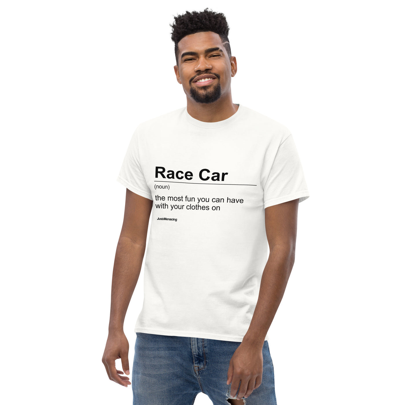 Race Car Tee (White)