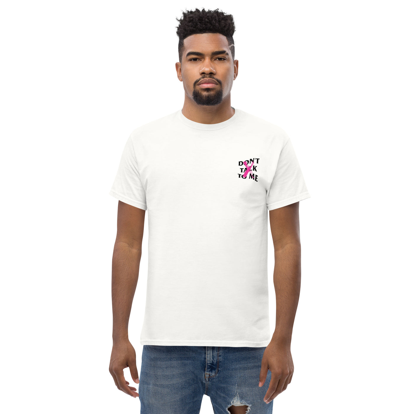 Don't Talk To Me Tee (White)