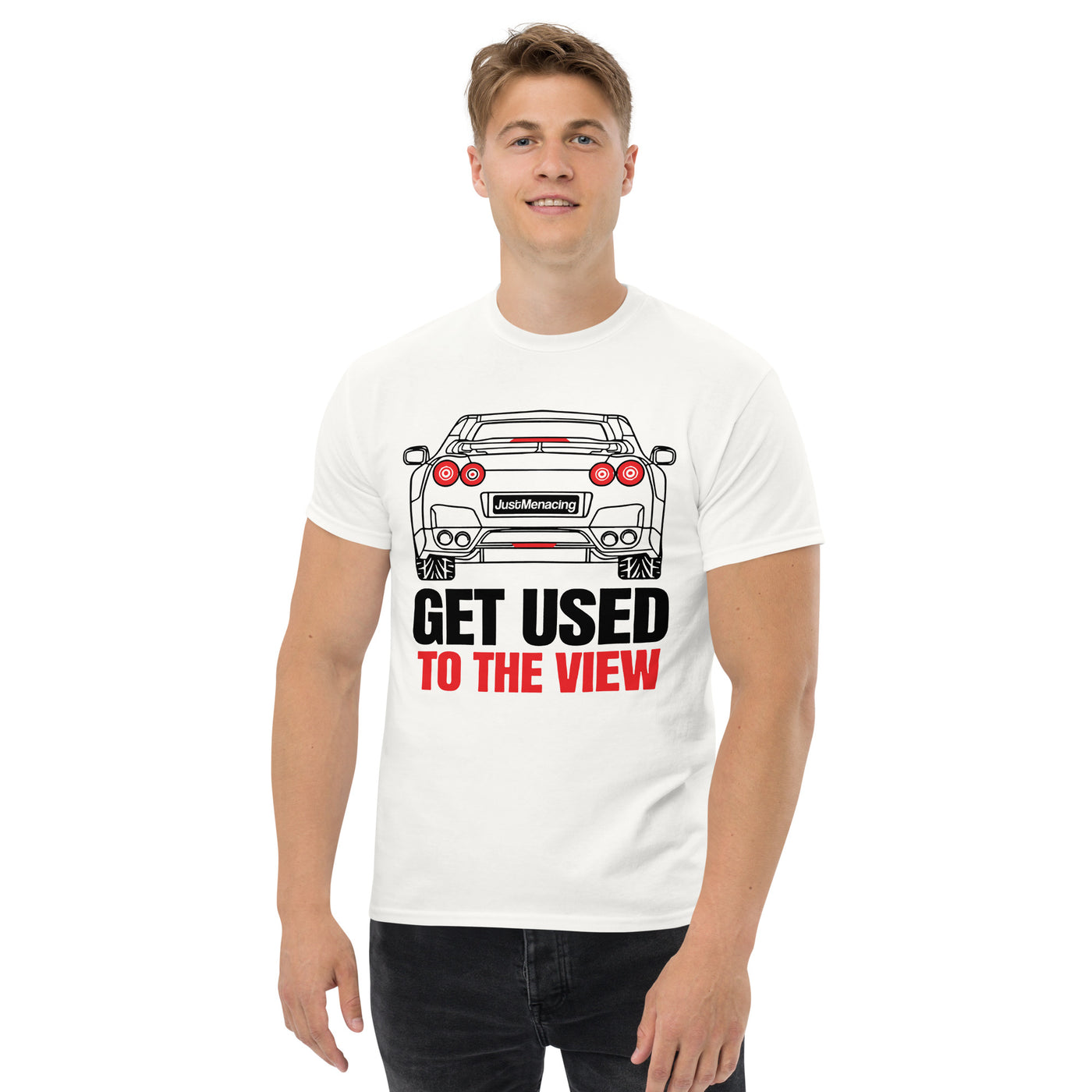 JustMenacing Rearview Tee (White)