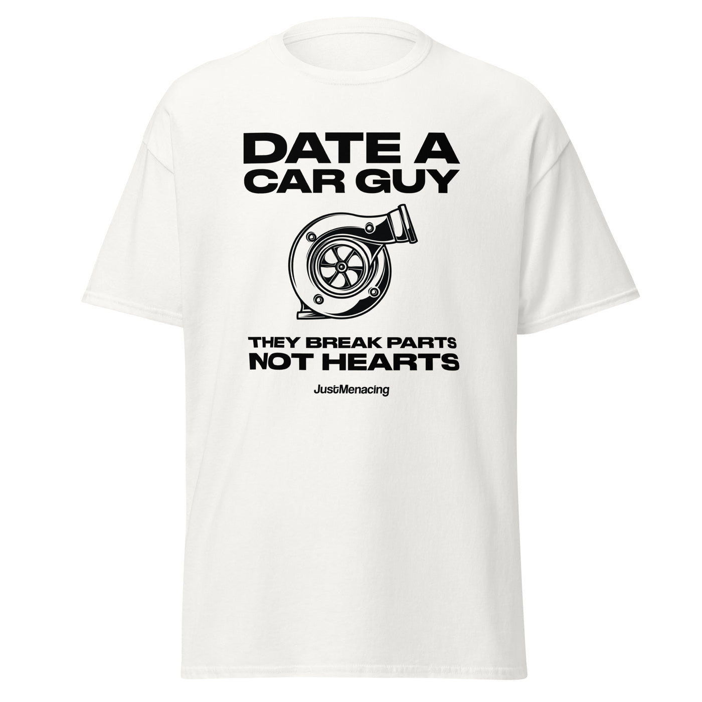 Break Parts Not Hearts Tee (White)