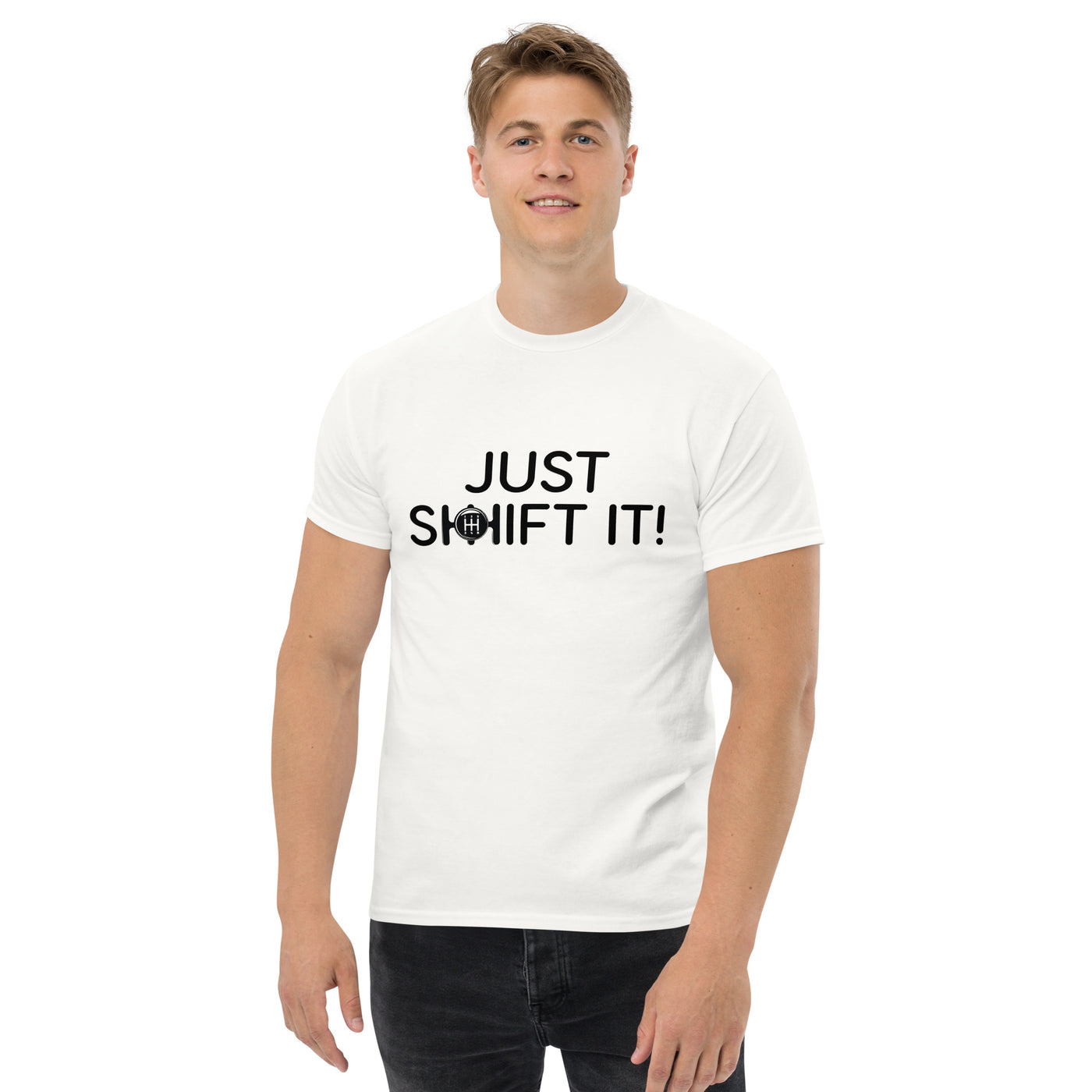 Just Shift It Tee (White)