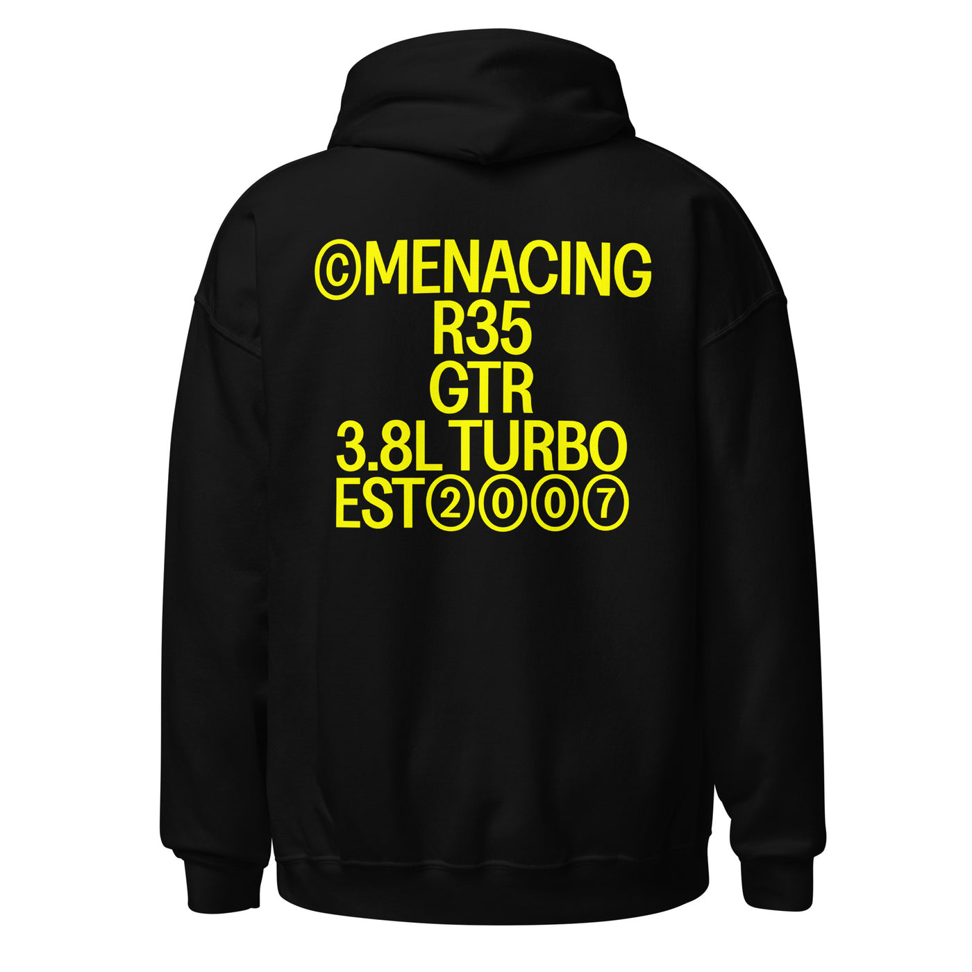 Menacing Turbo Hoodie (Yellow)