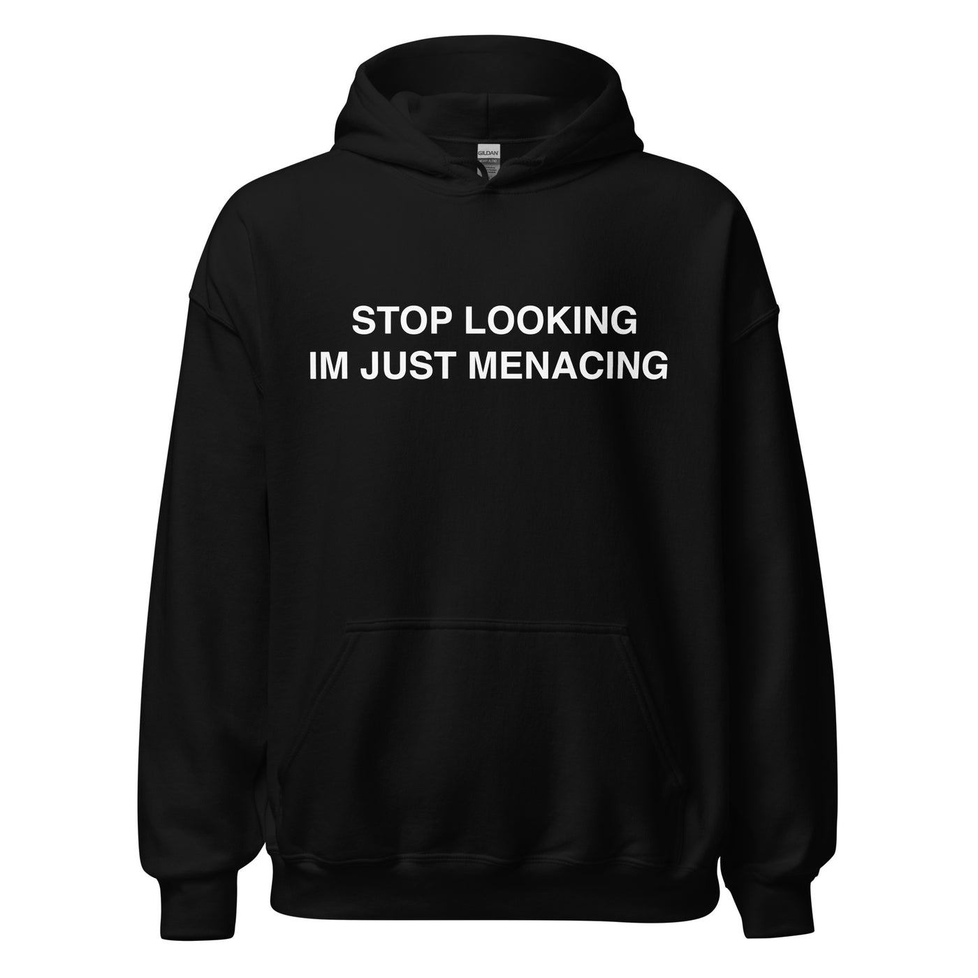 JustMenacing Stop Looking Hoodie