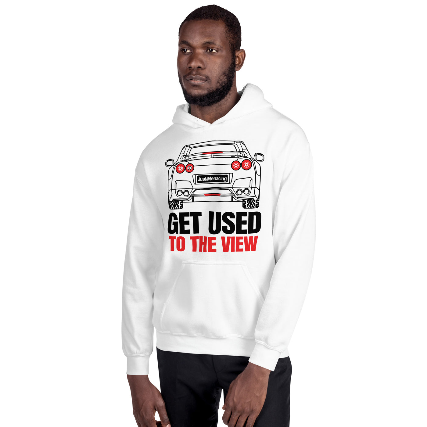 JustMenacing Rearview Hoodie (White)