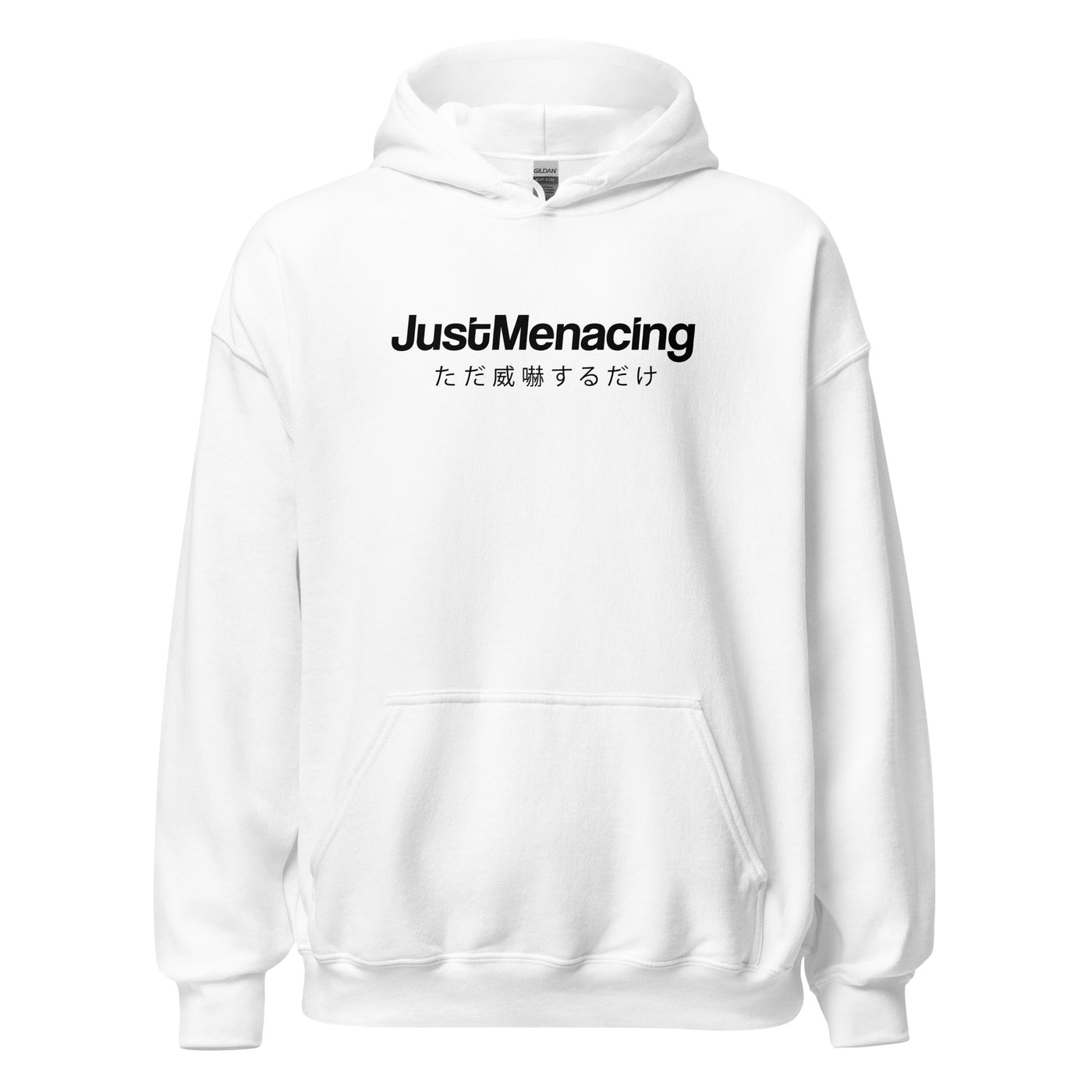 JustMenacing Japanese Hoodie (White)