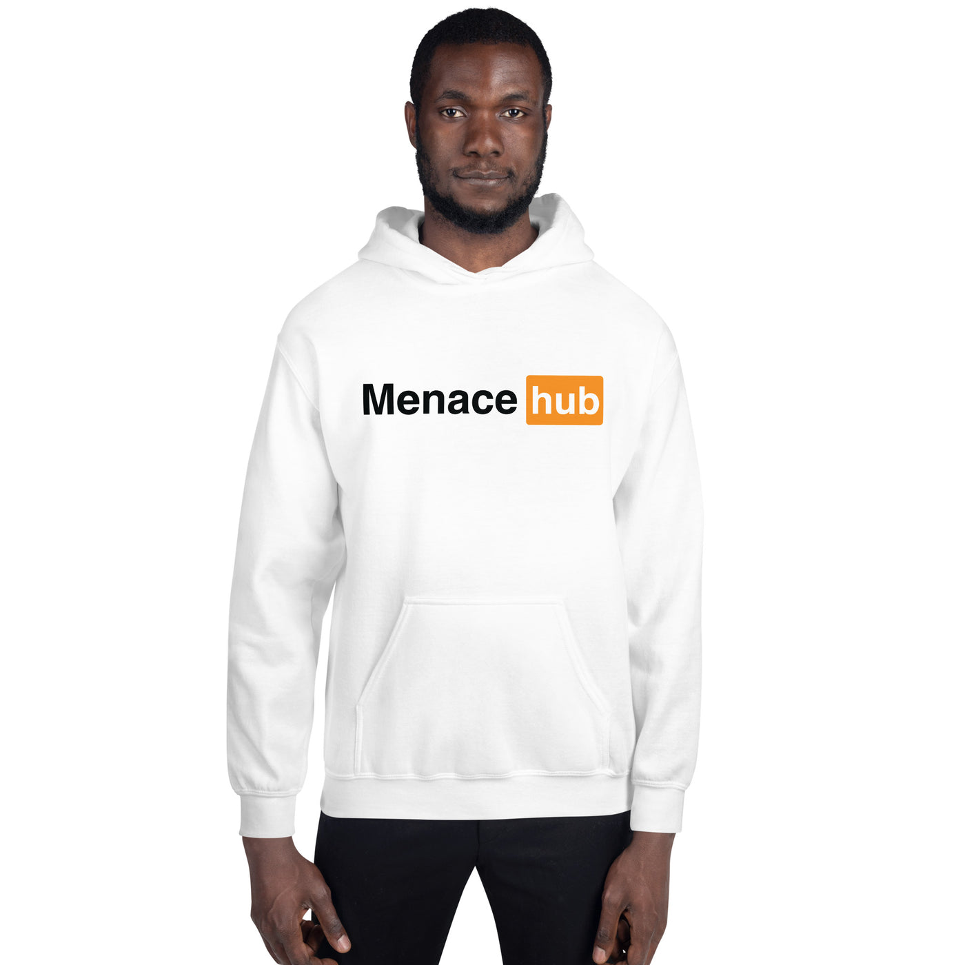 Menace Hub Hoodie (White)