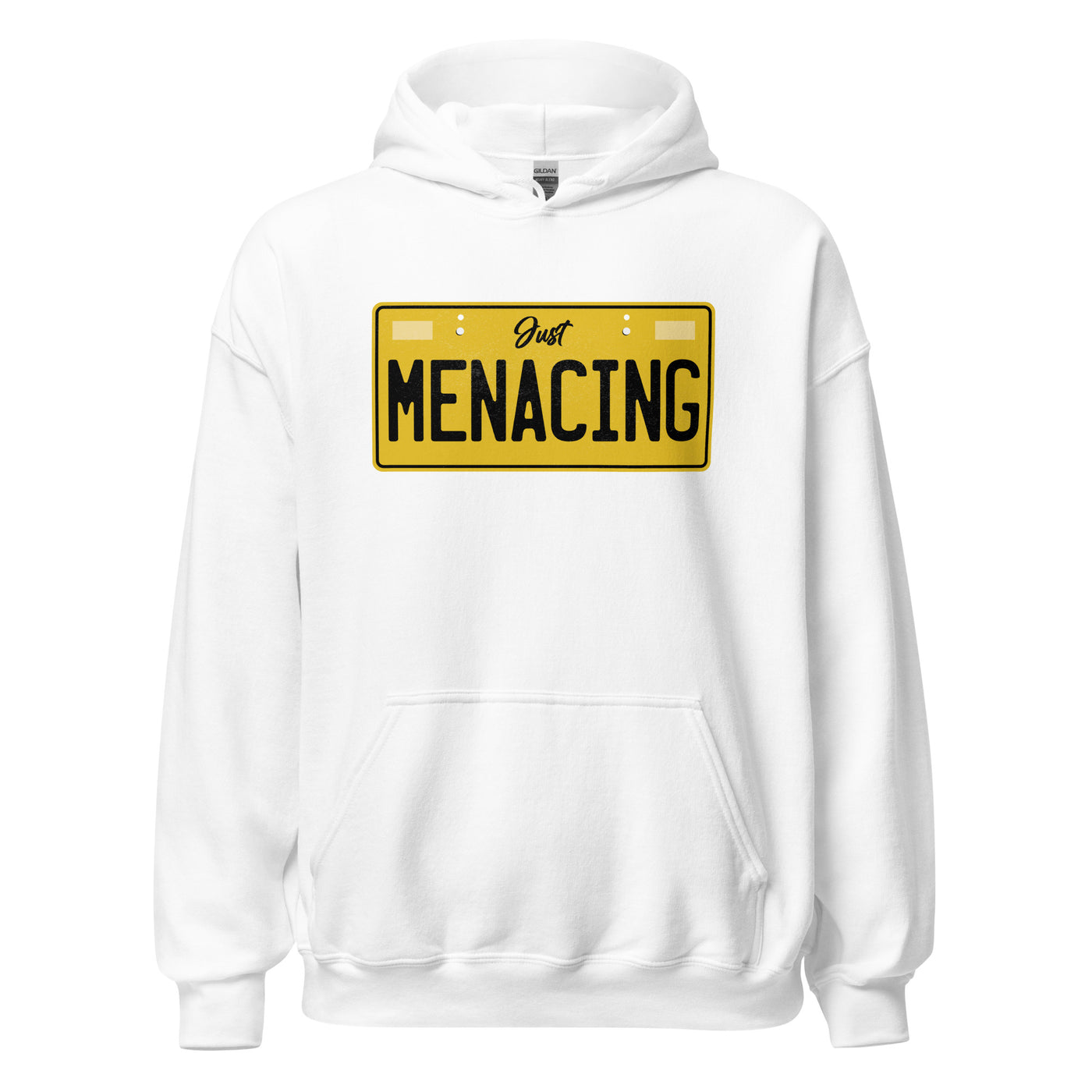 JustMenacing Plate Hoodie (White)