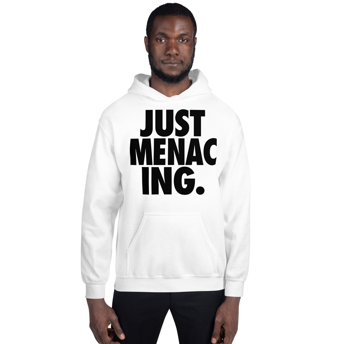 JustMenacing Bold Hoodie (White)