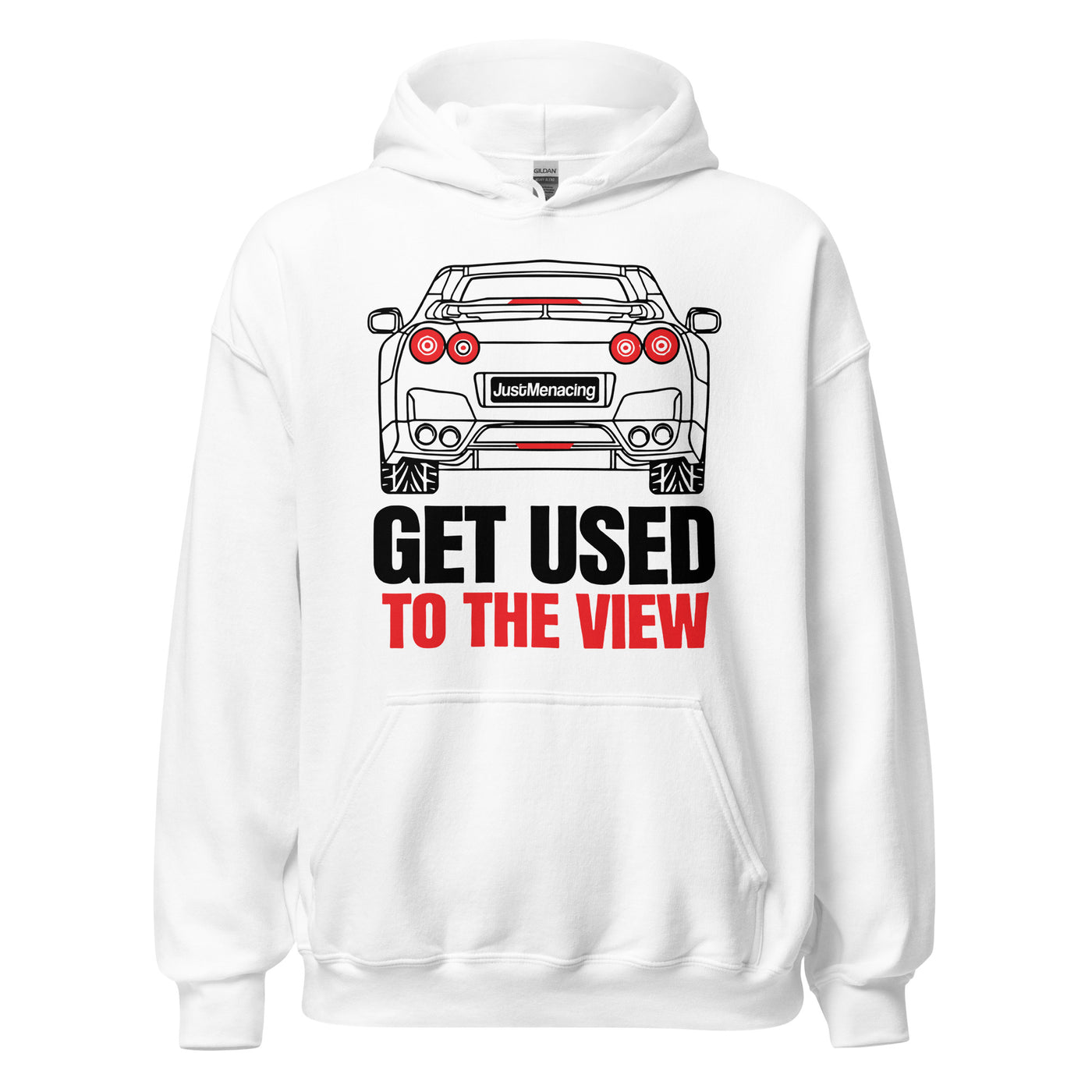 JustMenacing Rearview Hoodie (White)