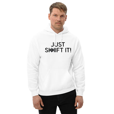 Just Shift It Hoodie (White)