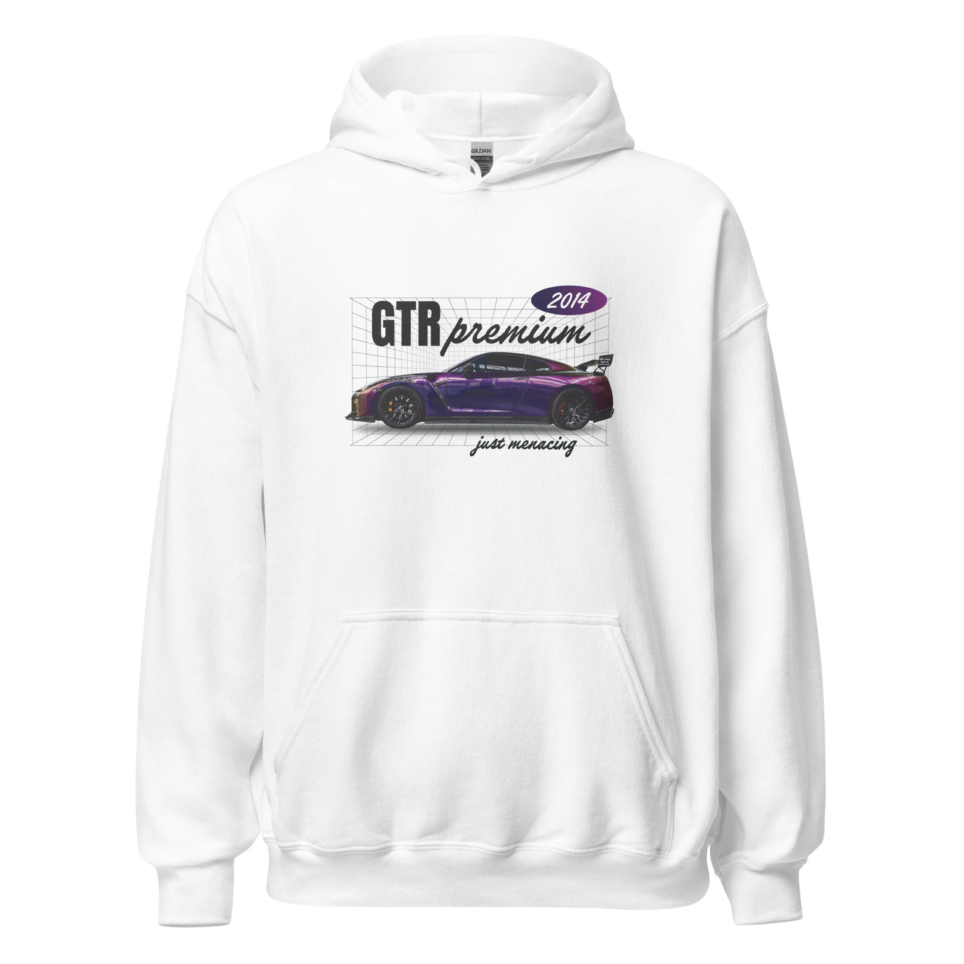 JustMenacing #3 GTR Hoodie (White)